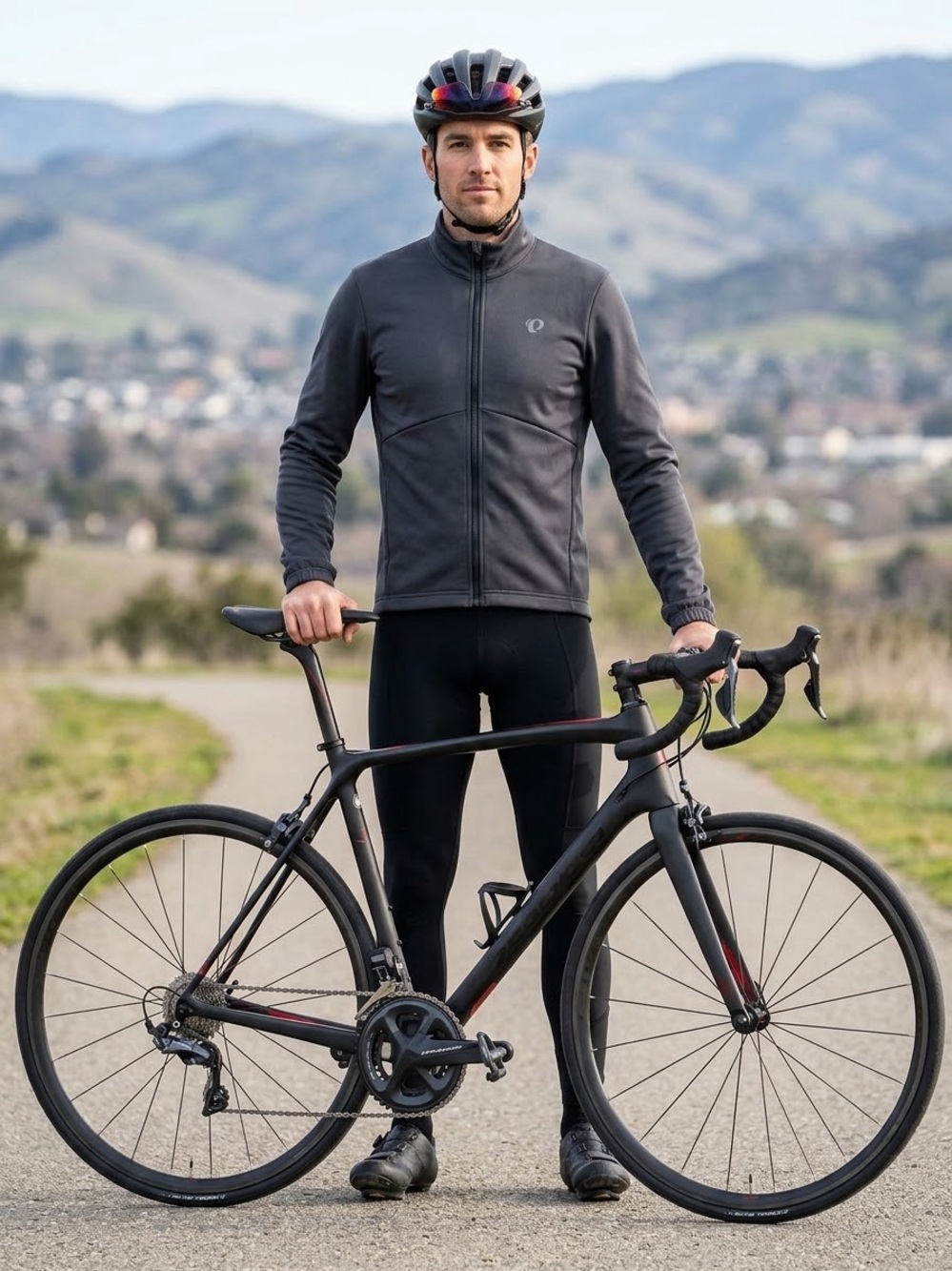 Pearl Izumi Men’s Full-Zip Jacket with Subtle Logo. Size M